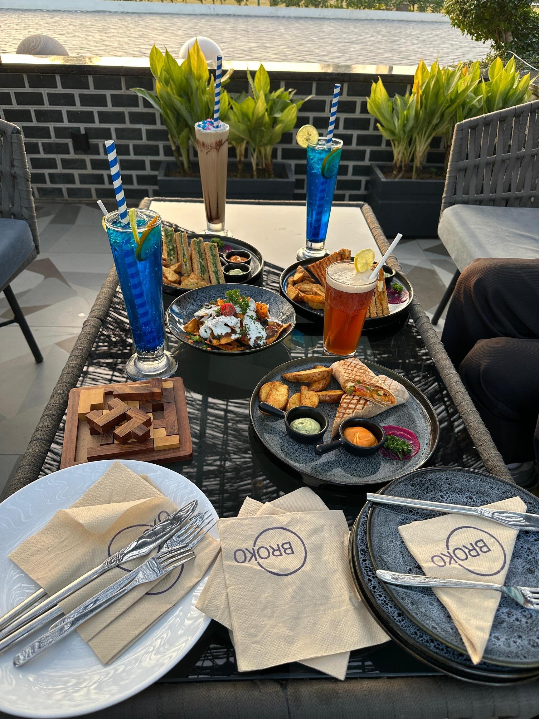 Broko Cafe restaurant in Moga