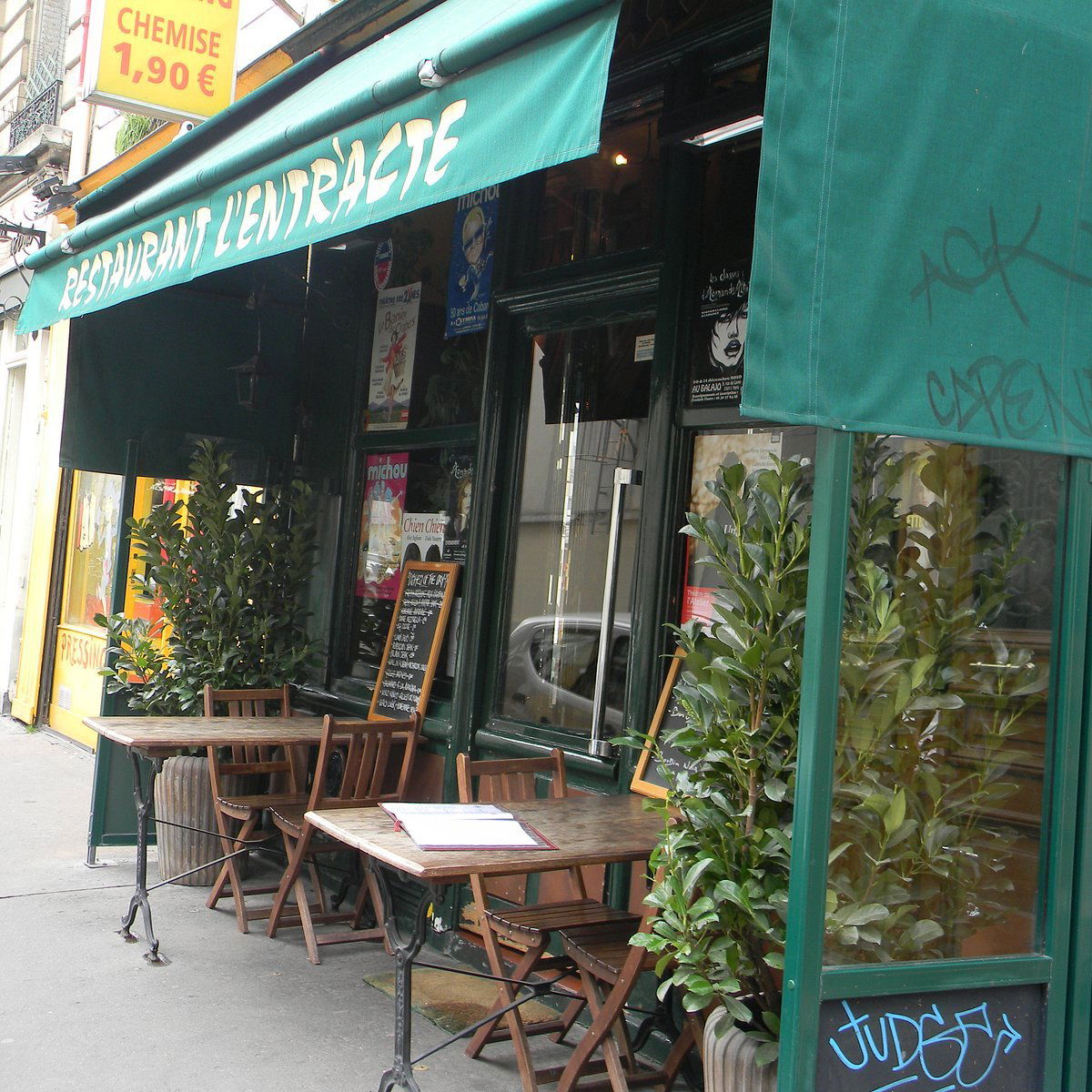 L'Entr'Acte, Restaurant in Paris