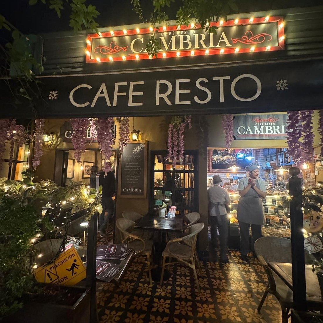 Cambria restaurant in Medellín, Colombia
