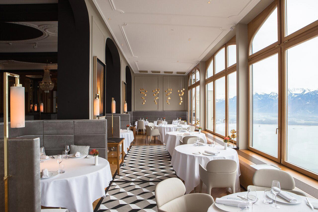 Le Bistro by Décotterd restaurant in Glion, Switzerland