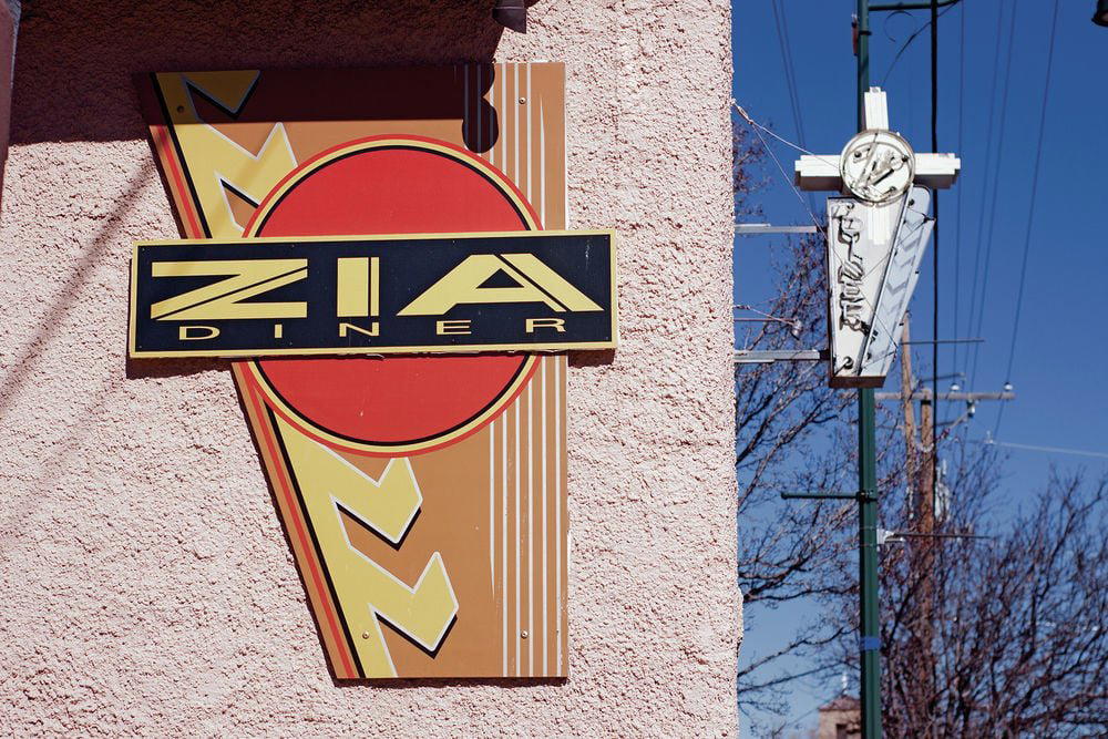 Zia Diner restaurant in Santa Fe, United States