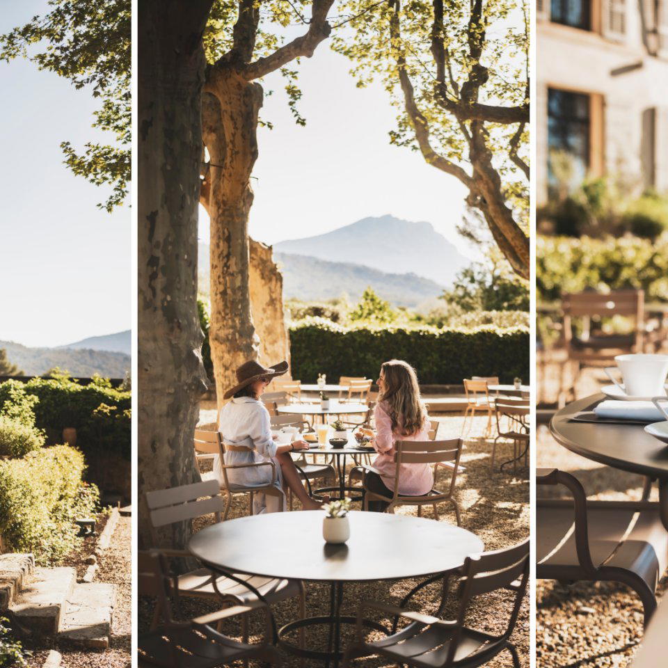 Les Lodges restaurant in Contour, France