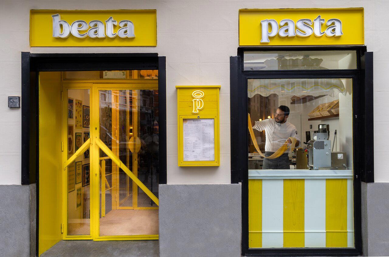 Beata Pasta restaurant in Madrid, Spain
