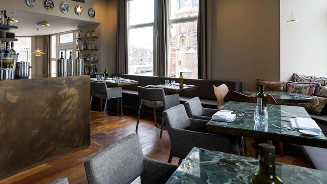 Incanto restaurant in Amsterdam, Netherlands