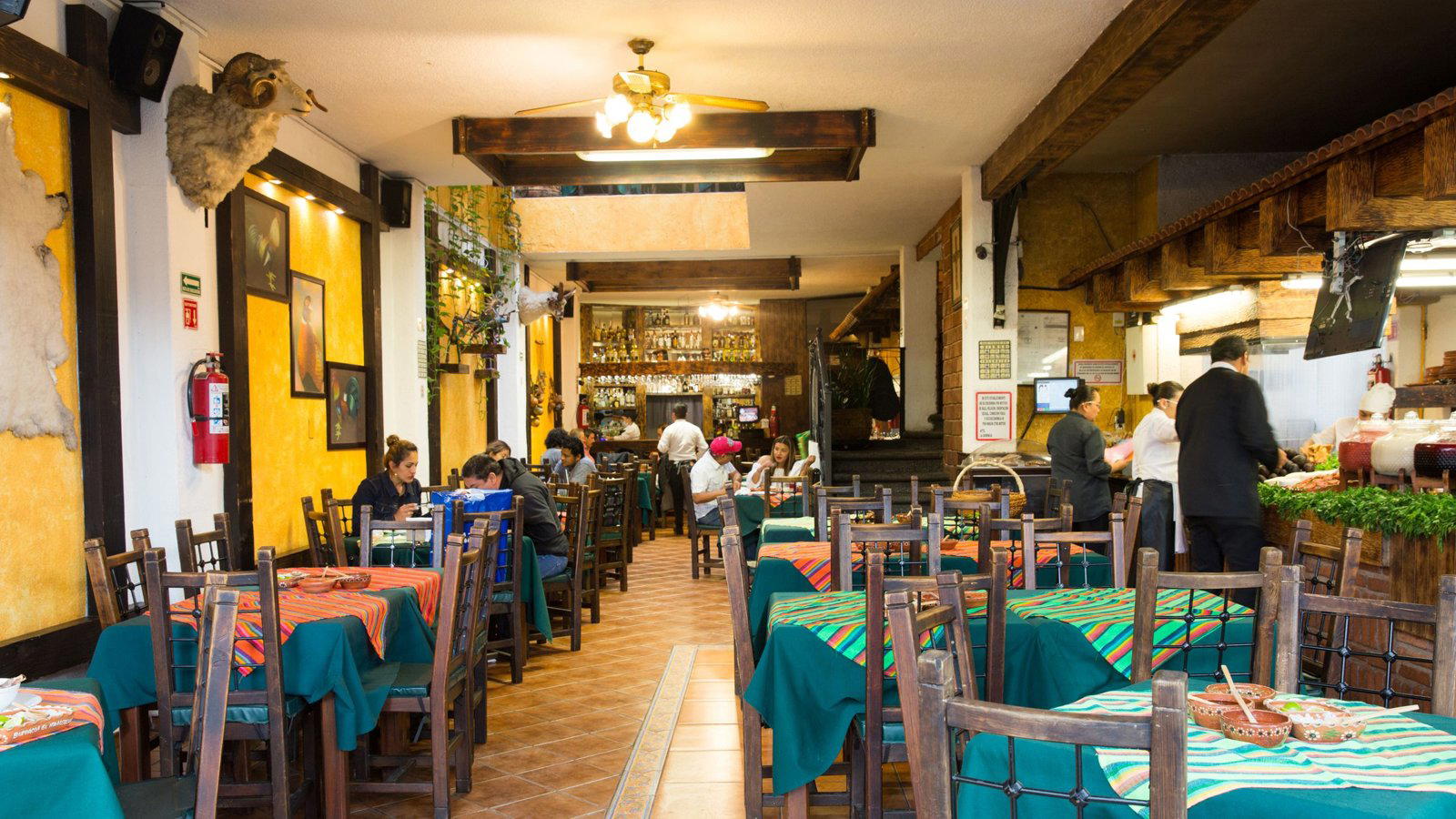 El Hidalguense restaurant in Mexico City, Mexico