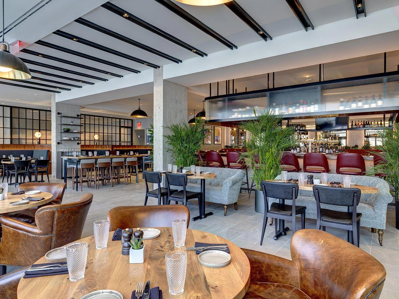 Colonnade restaurant in Long Bay Hills
