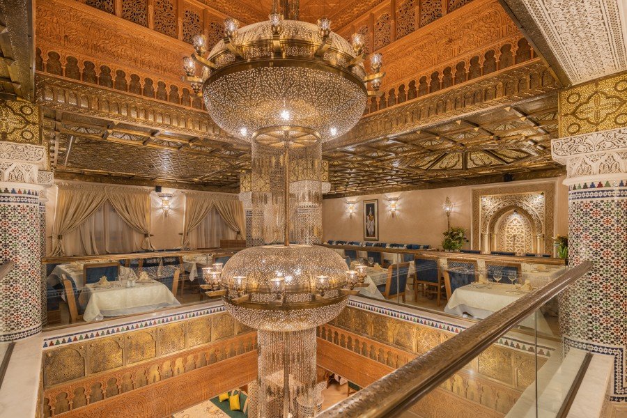 Dar El Kaid restaurant in Casablanca, Morocco