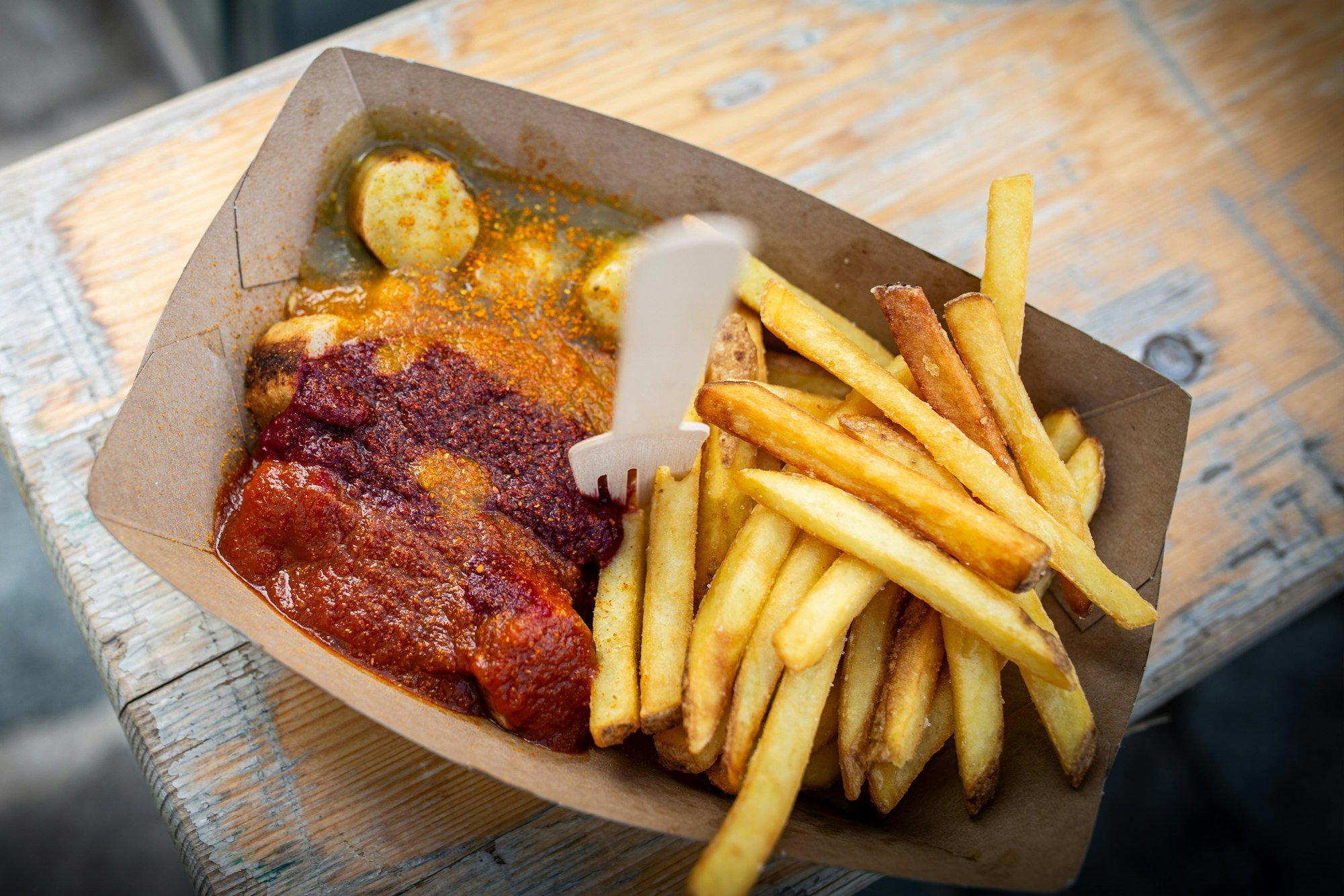 Krasse Curry Vurst by Daniel Gottschlich restaurant in Cologne, Germany