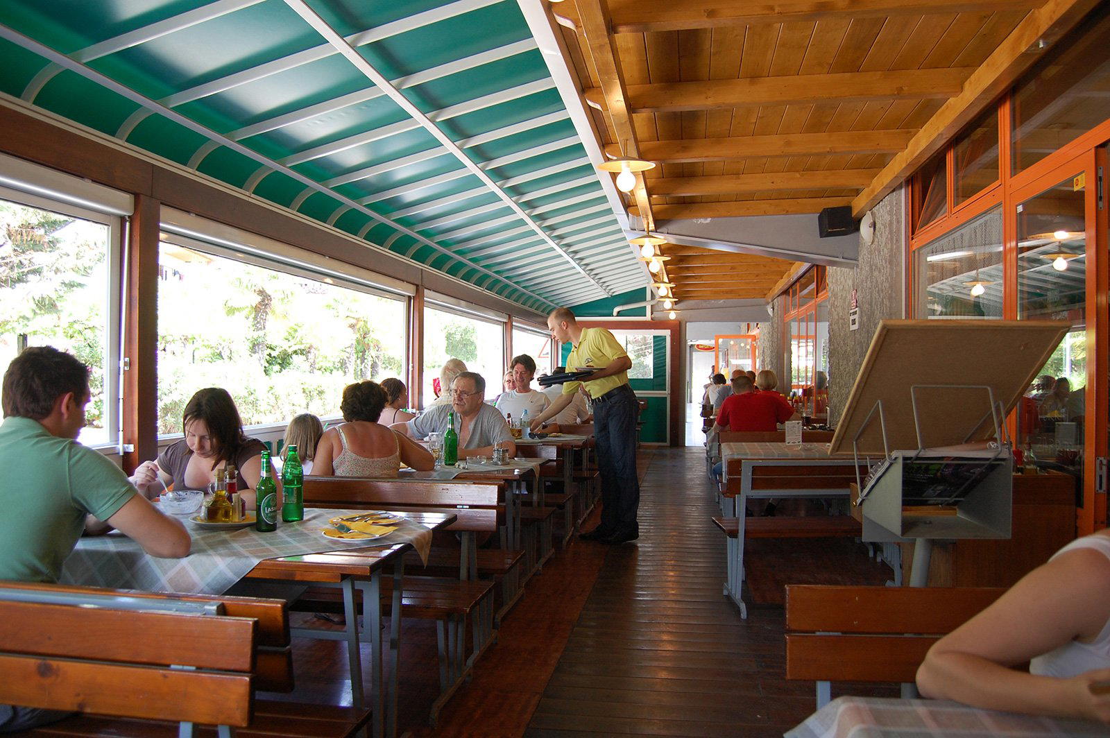 Pizzeria Santa Lucia restaurant in Piran, Slovenia