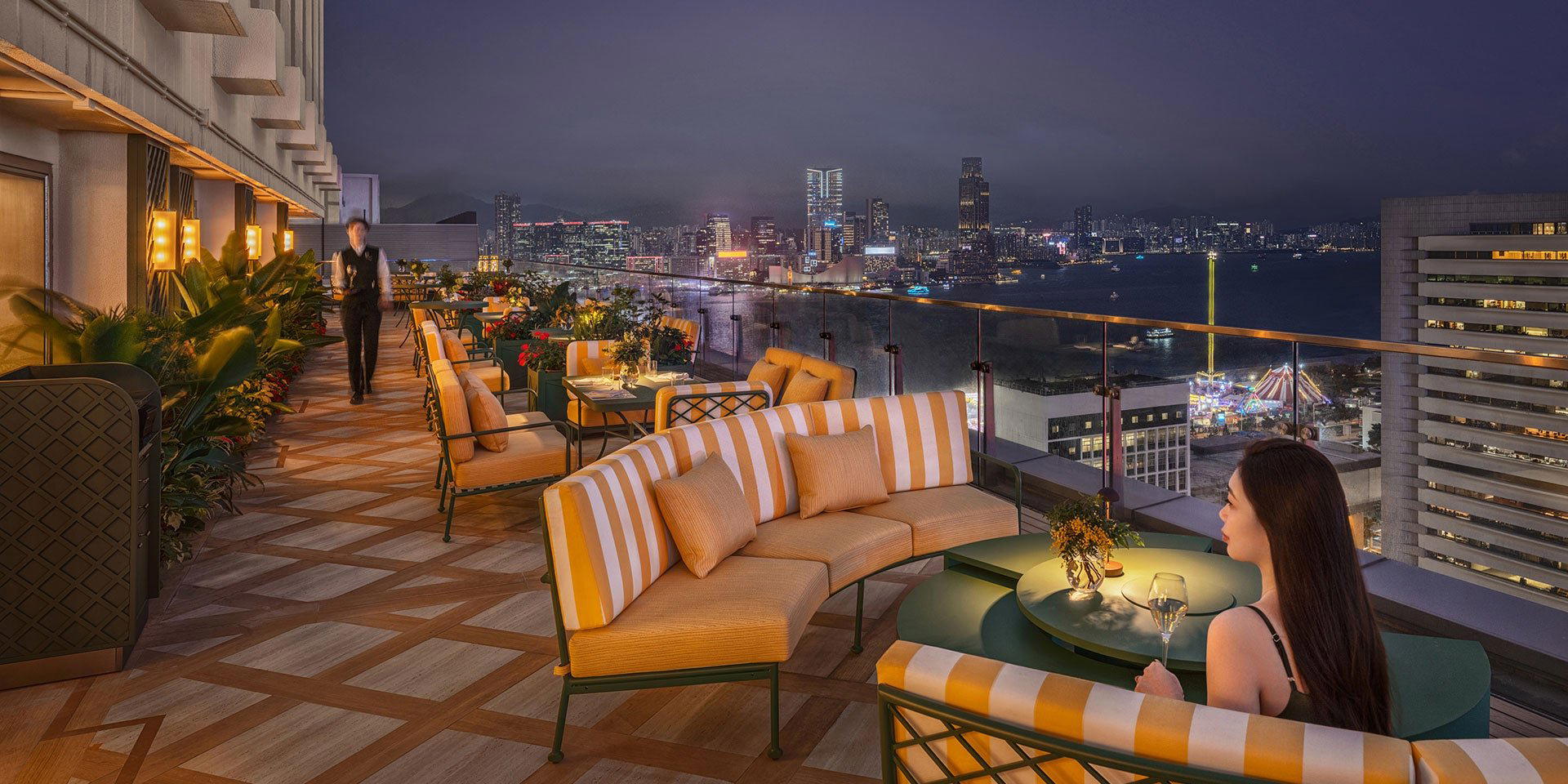 Terrace Boulud restaurant in Hong Kong, Hong Kong
