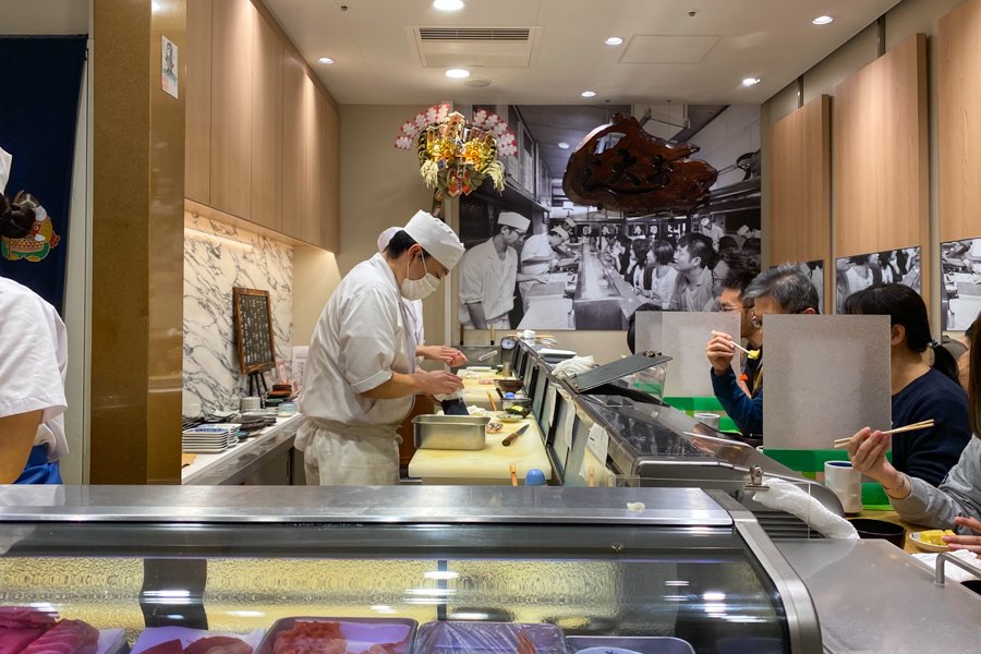 Sushi Dai, Tokyo, Japan