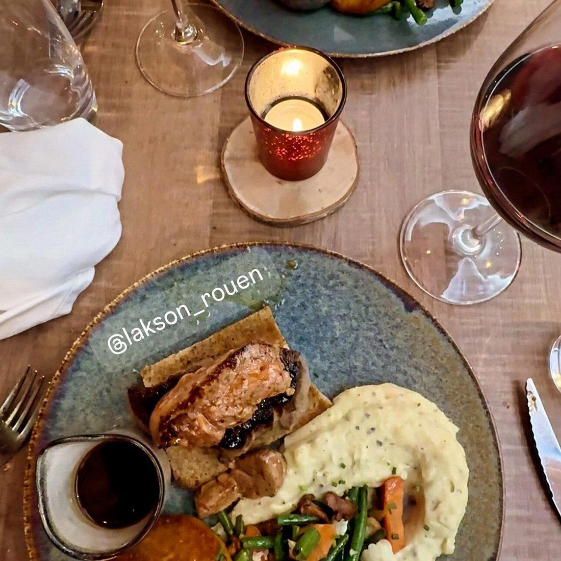 Laksøn restaurant in Rouen, France