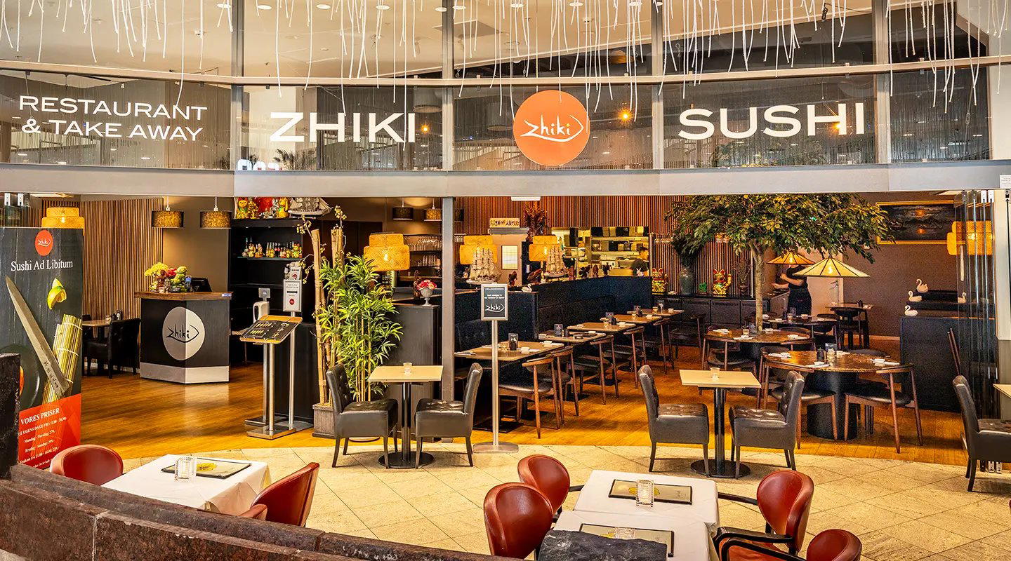 Zhiki Sushi restaurant in Roskilde, Denmark