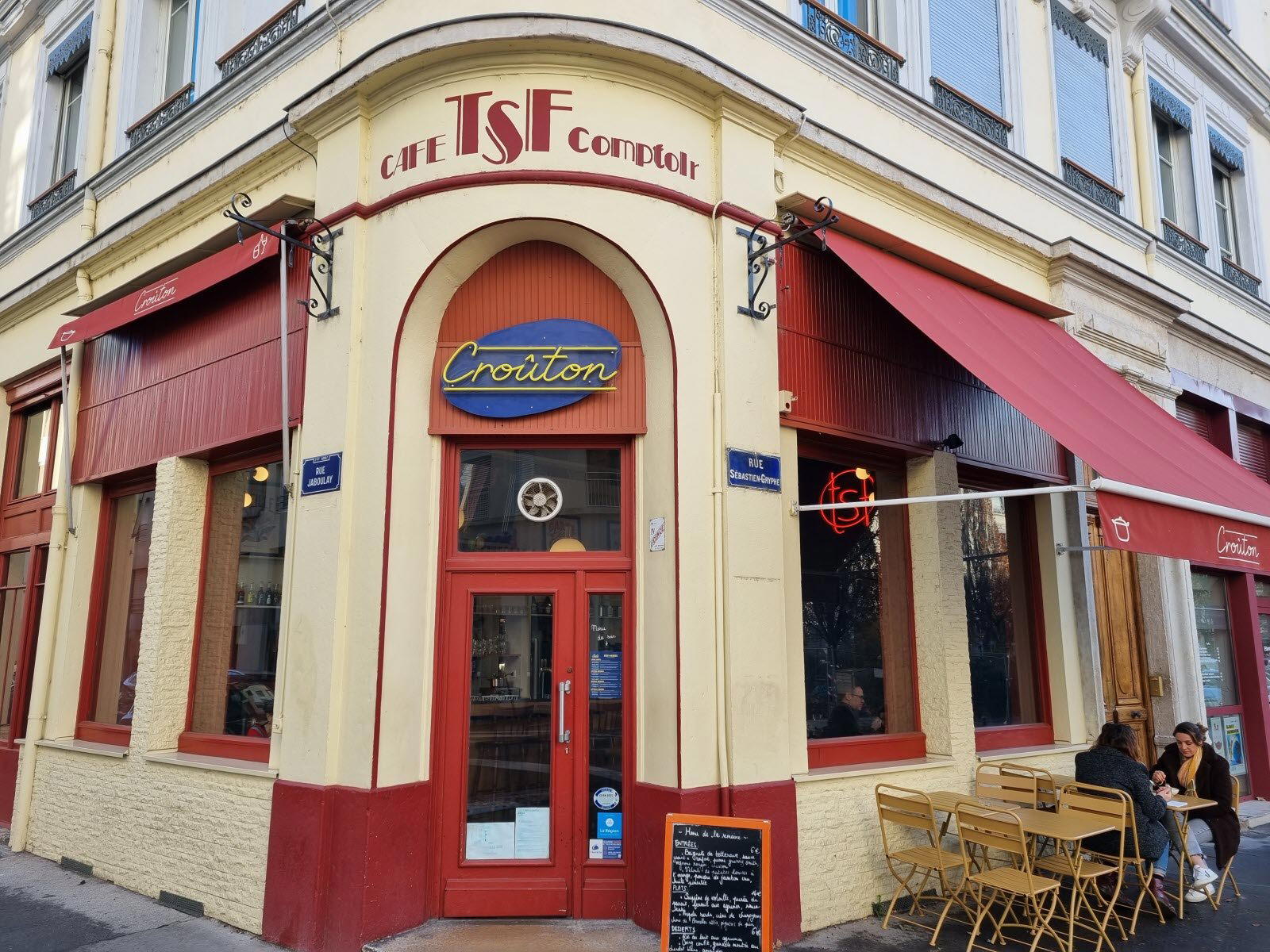 Croûton restaurant in Lyon, France
