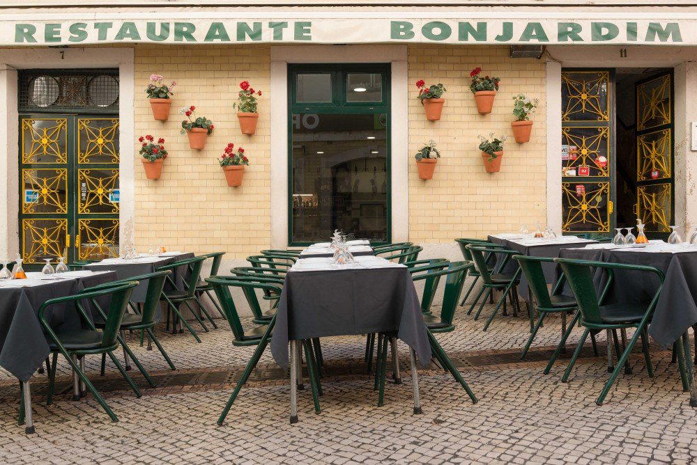 Bonjardim restaurant in Lisbon, Portugal