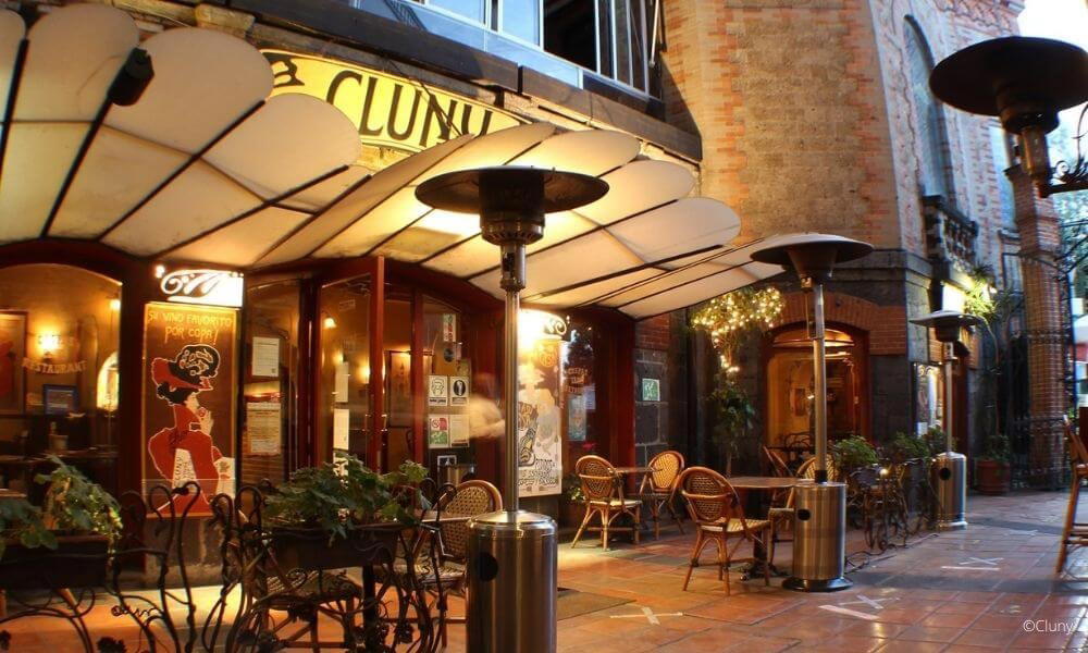 Cluny restaurant in Mexico City, Mexico