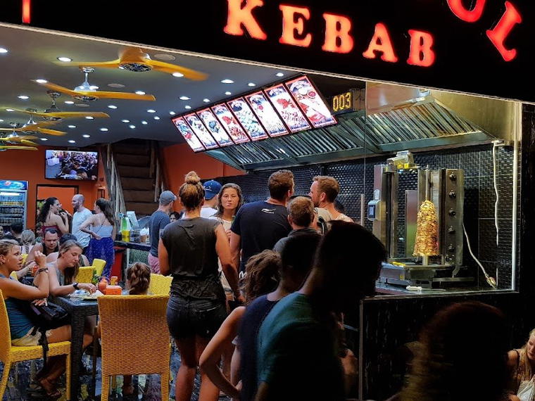 İstanbul kebab, Lombok Utara, Indonesia