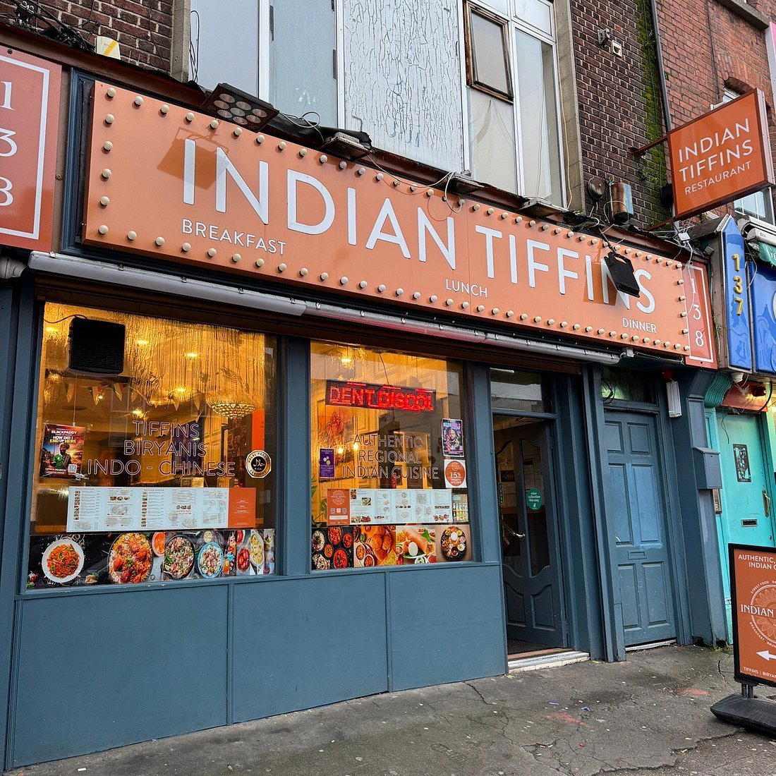 INDIAN TIFFINS restaurant in Dublin, Ireland
