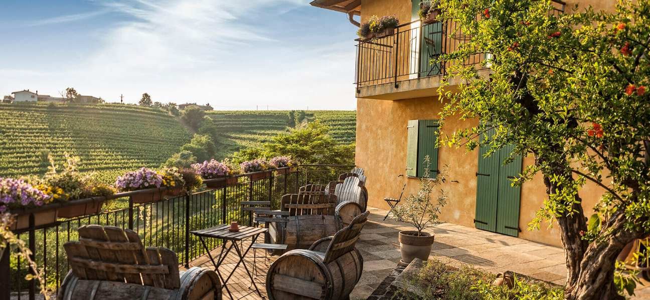 Kabaj Morel restaurant in Brda, Slovenia