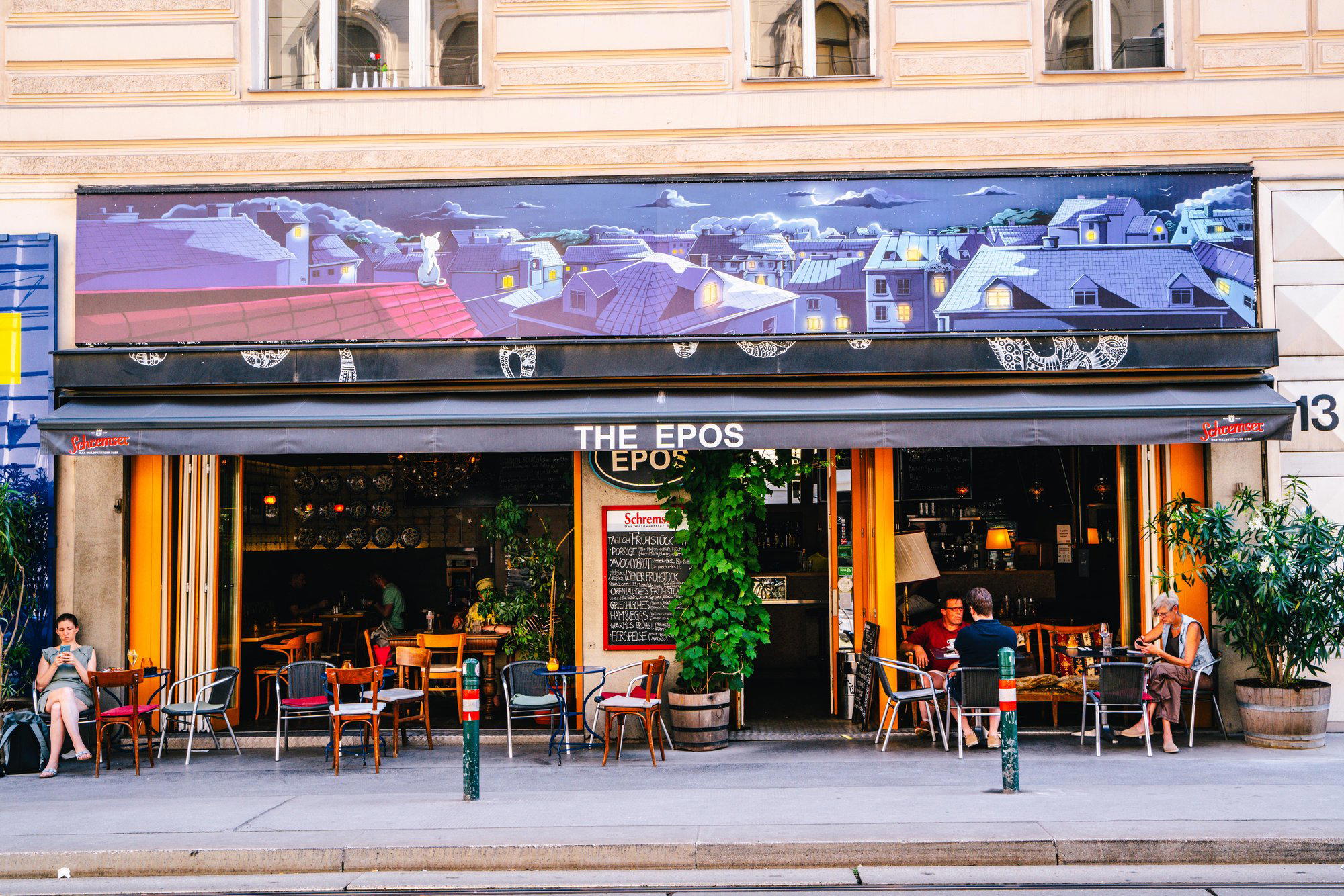 The Epos restaurant in Vienna, Austria