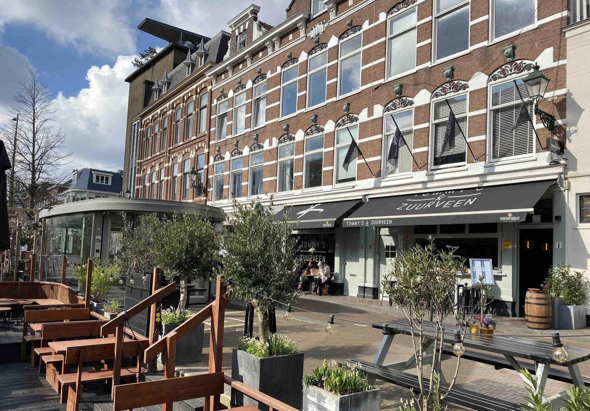 Bistro Veen restaurant in The Hague, Netherlands