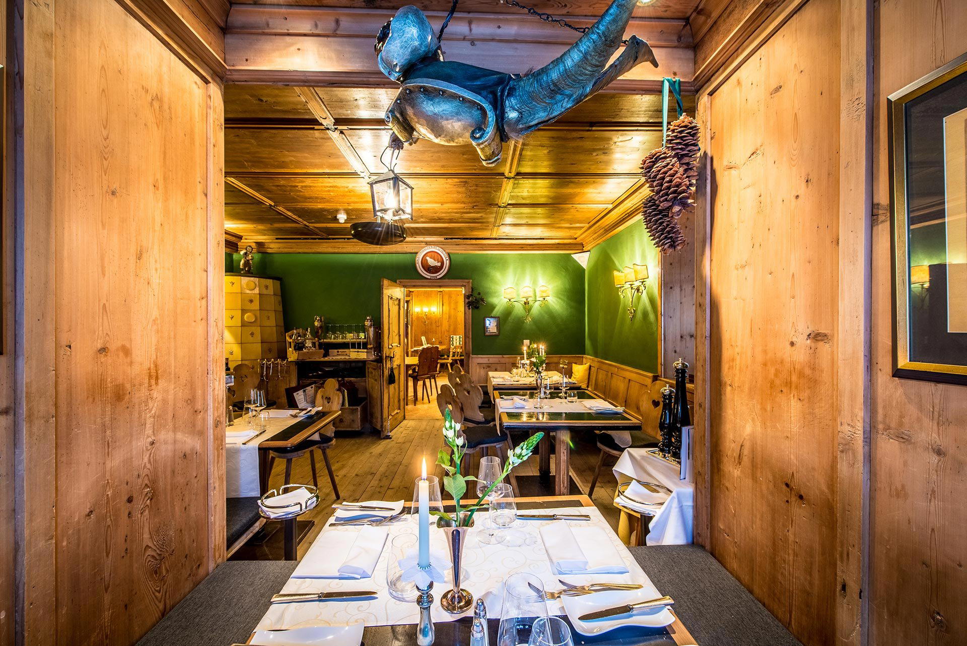 Adler Stube restaurant in Niederdorf, Italy