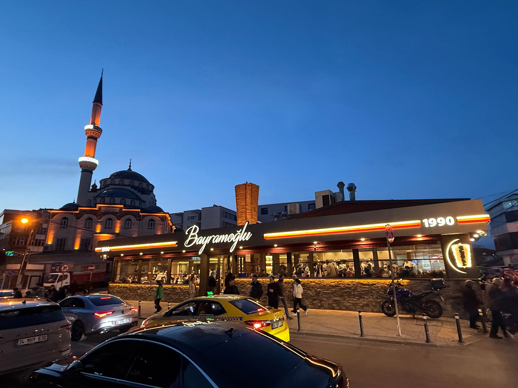 Bayramoğlu Döner restaurant in Beykoz, Turkey