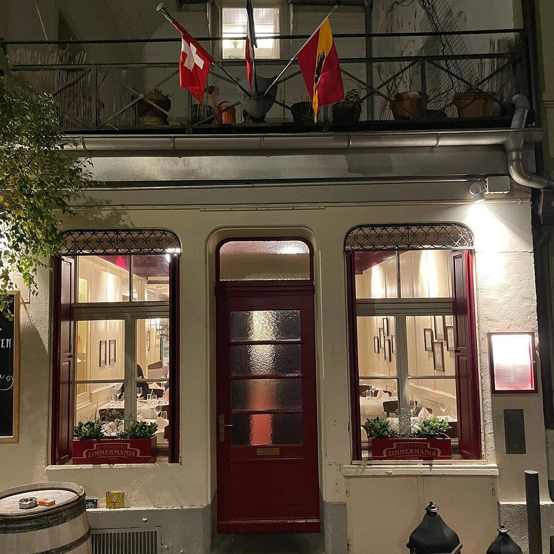 Zimmermania restaurant in Bern, Switzerland