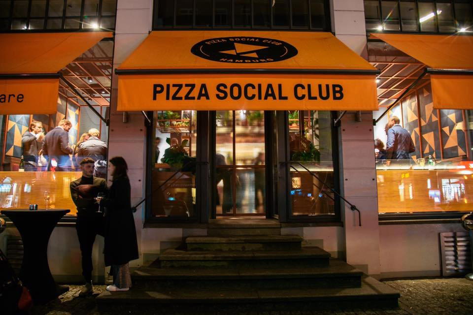 Pizza Social Club restaurant in Hamburg, Germany
