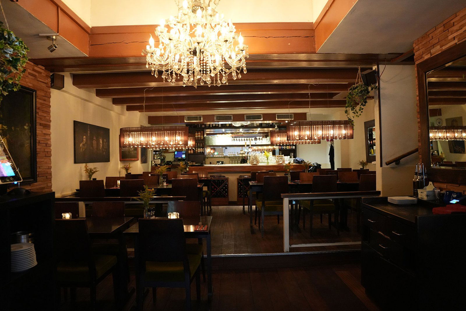 De Blauwe Hollander, Restaurant in Amsterdam