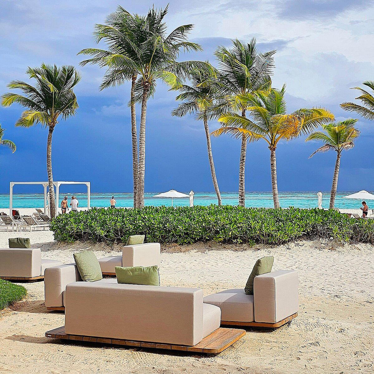 Arena Beach Club restaurant in Higuey