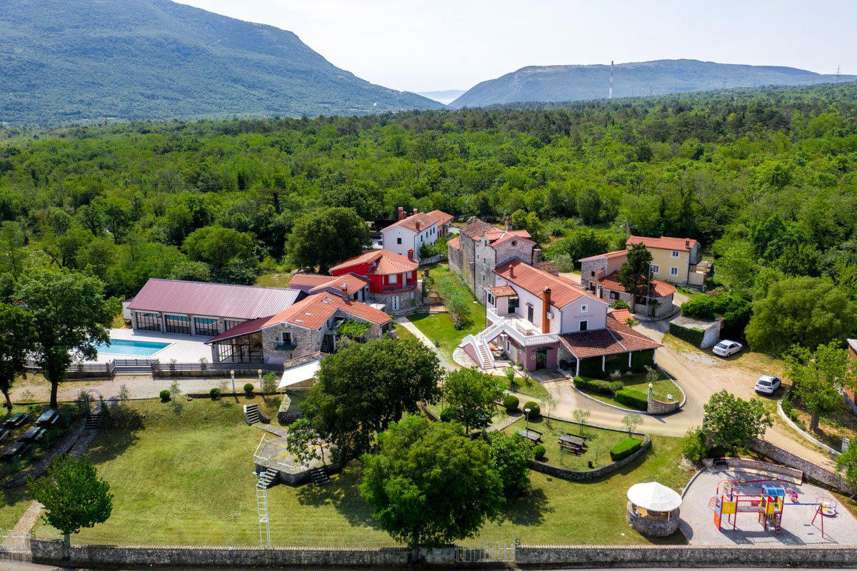 Stancija Stare Staze restaurant in Krsan, Croatia