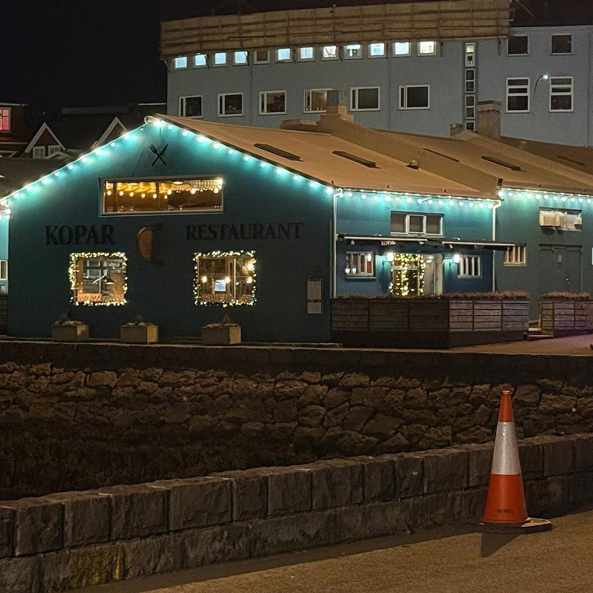 Kopar restaurant in Reykjavík, Iceland