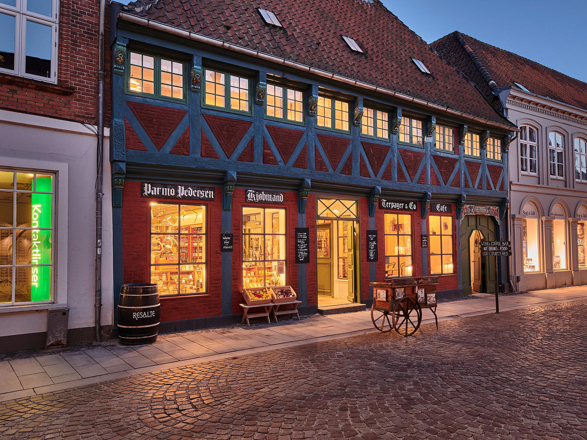 Terpager & Co restaurant in Ribe, Denmark
