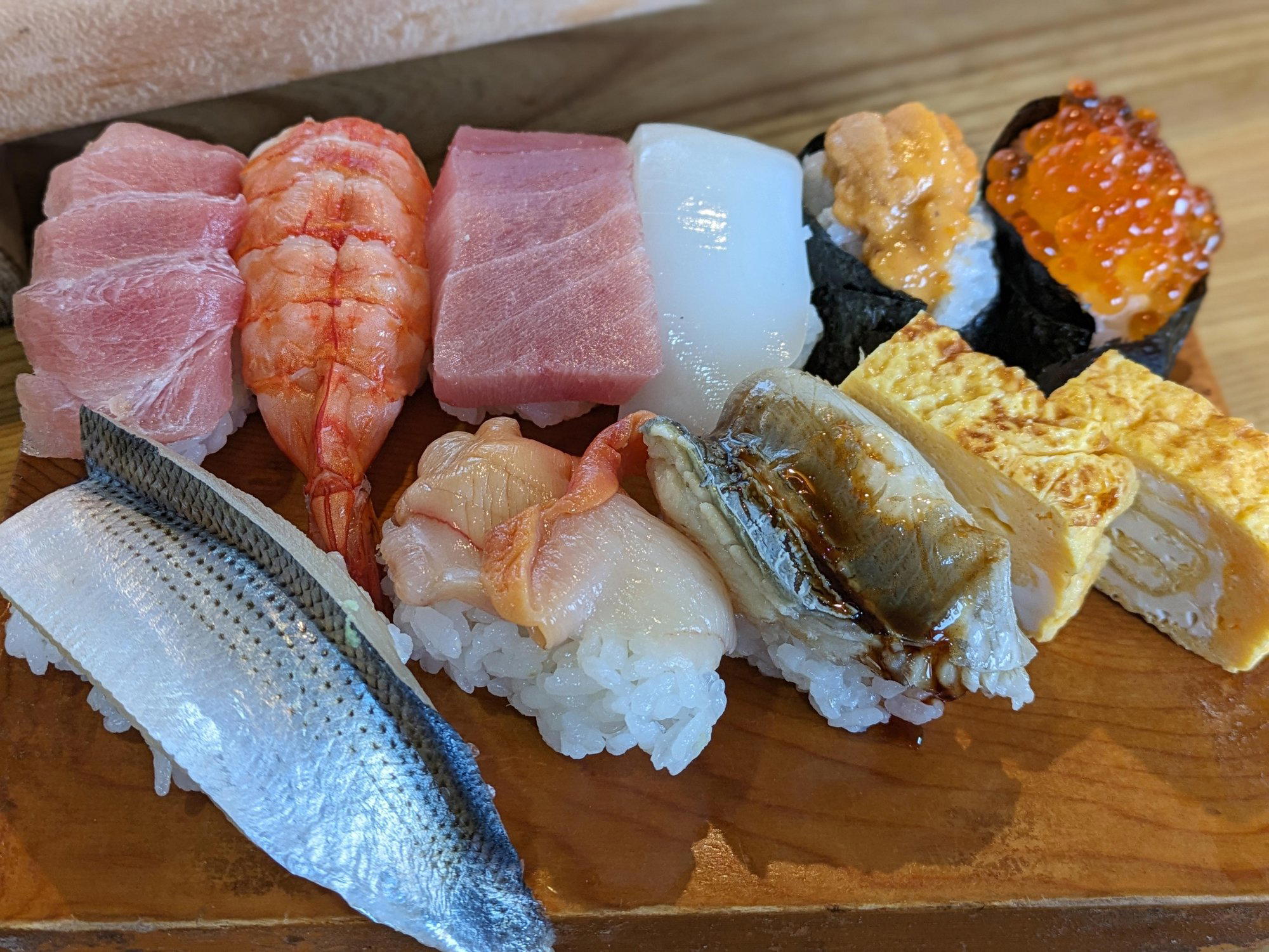 Wakana Sushi restaurant in Tokyo, Japan