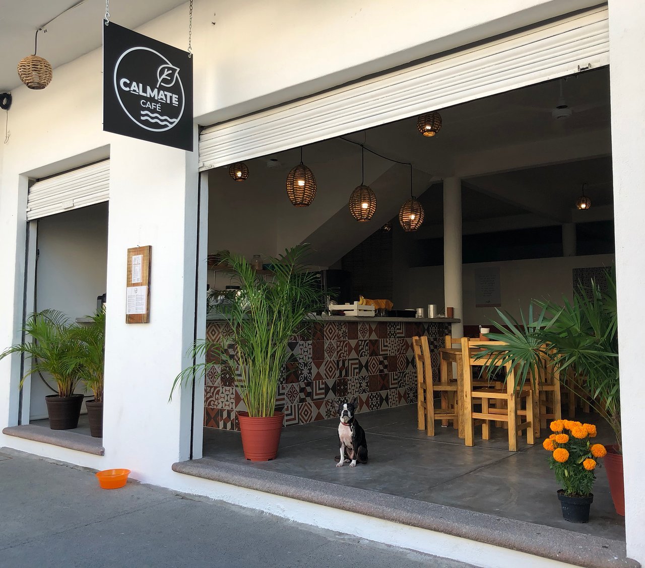 Calmate Cafe restaurant in Puerto Vallarta, Mexico
