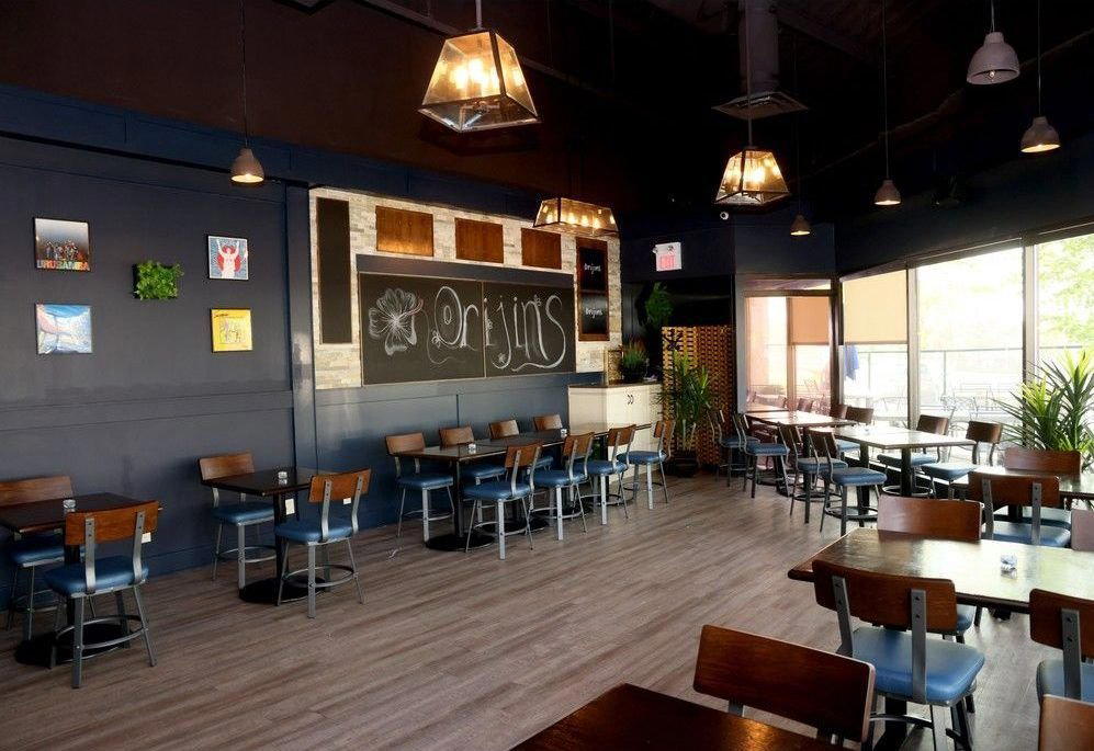 Orijins restaurant in Calgary, Canada