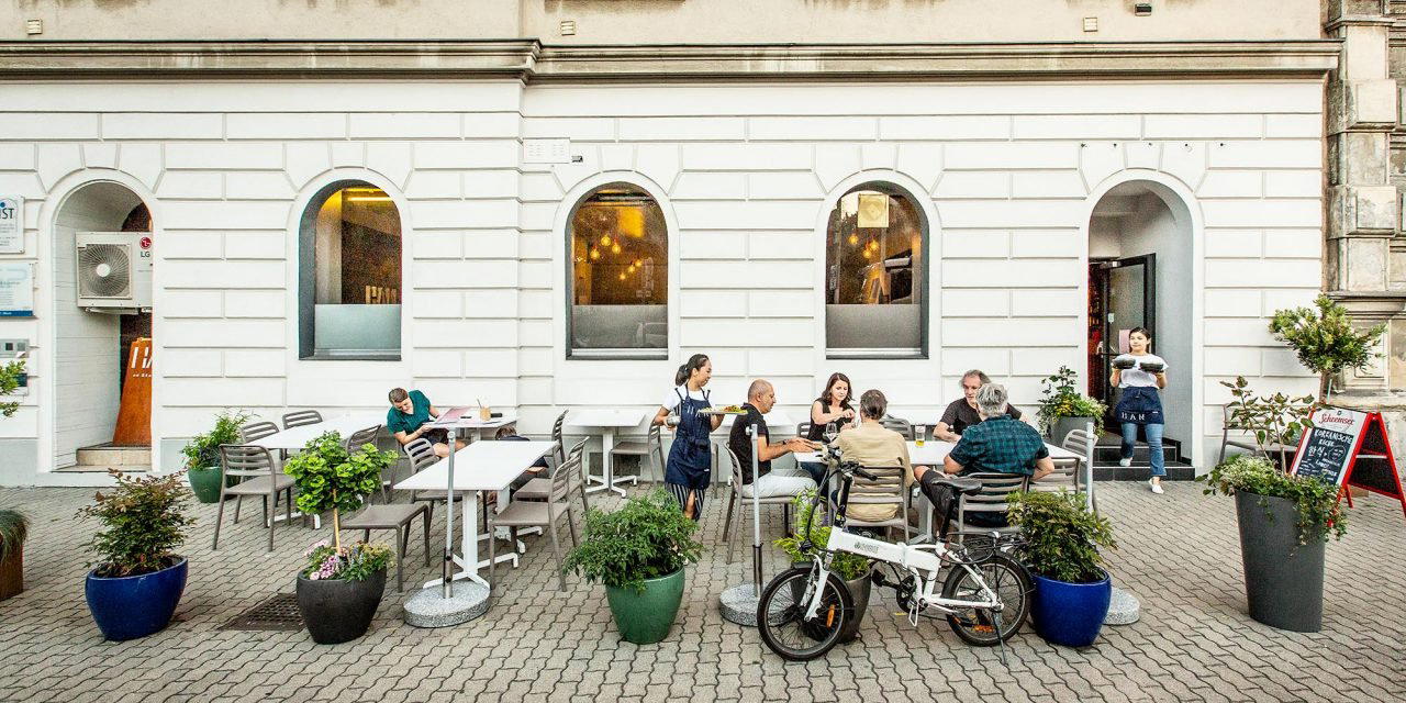 HAN am Stadtpark restaurant in Vienna, Austria