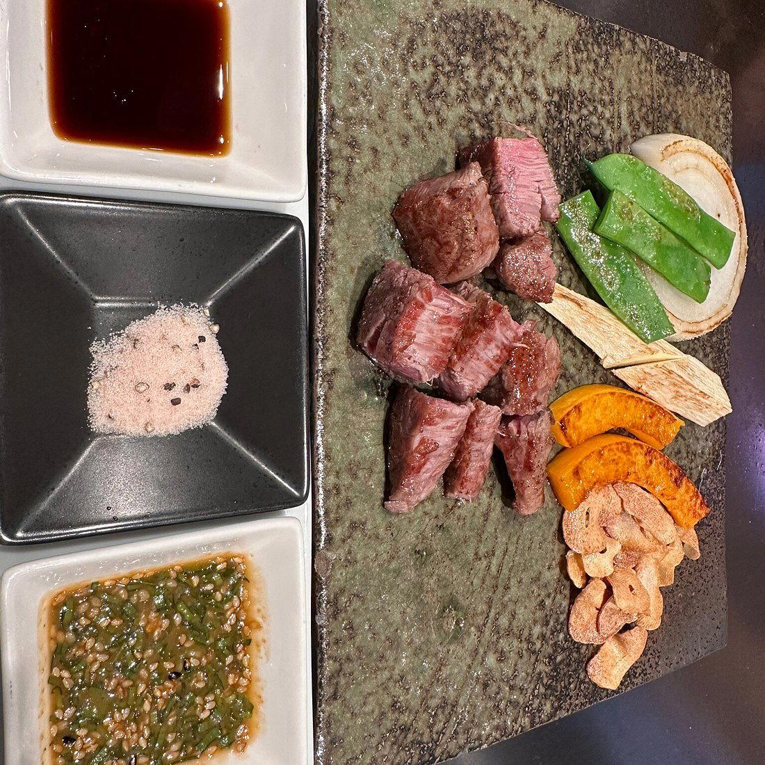Kobe beef Bifuteki Kawamura Roppongi restaurant in Tokyo, Japan