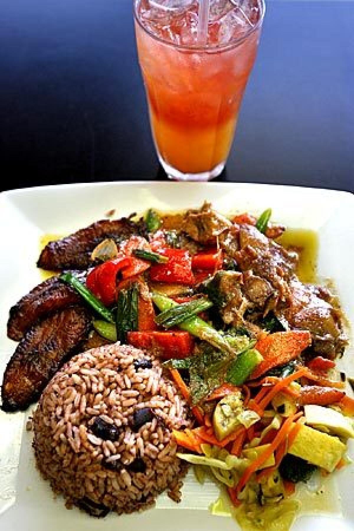 Sattdown Jamaican Grill restaurant in Studio City, United States
