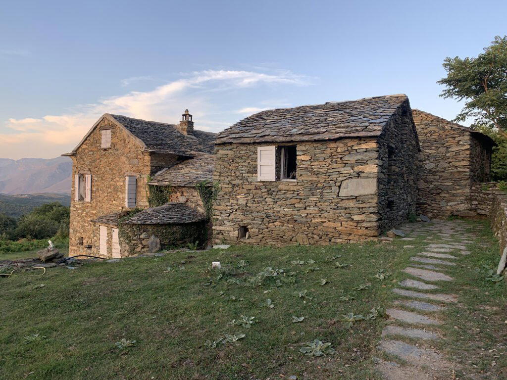La Ferme de Campo di Monte restaurant in Murato, France
