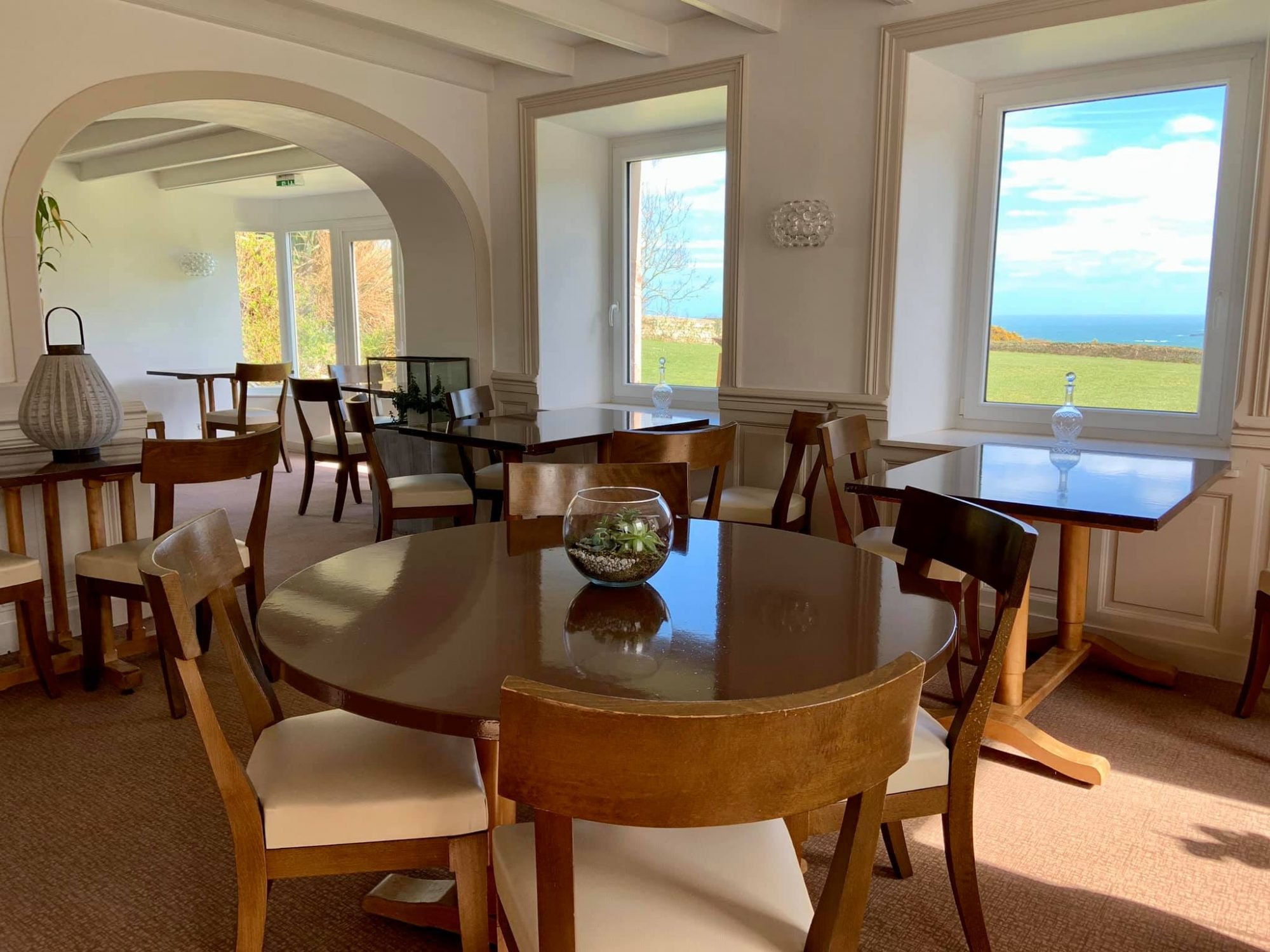 Le Moulin à Vent restaurant in Saint-Germain-des-Vaux, France