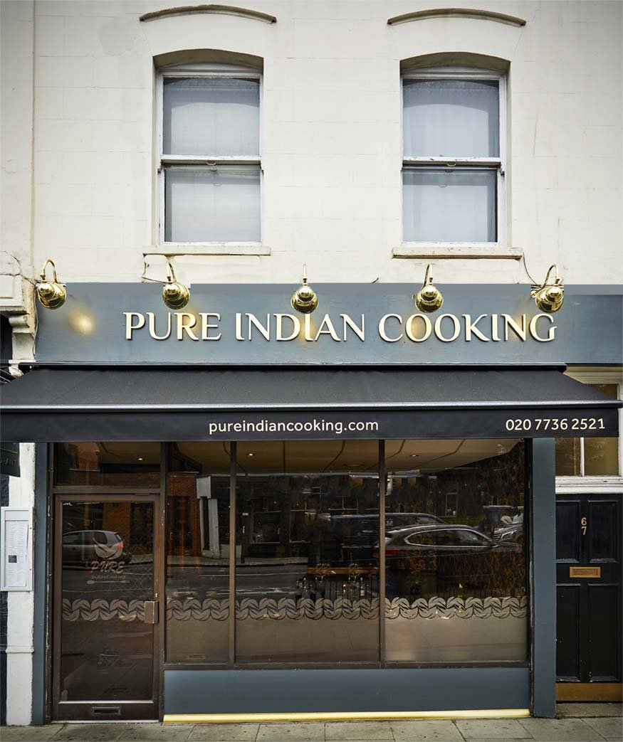 Pure Indian Cooking, Restaurant in London