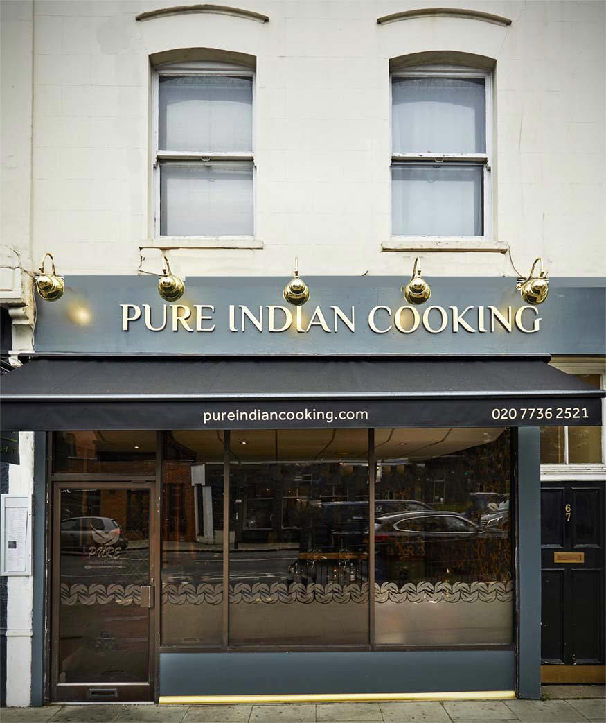 Pure Indian Cooking restaurant in London, United Kingdom