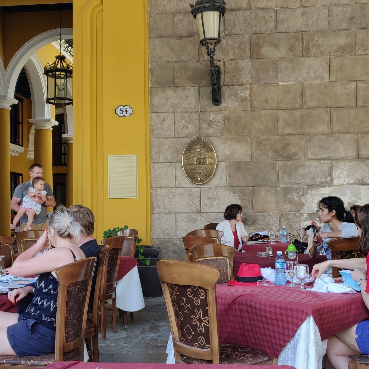 El Patio restaurant in Havana, Cuba