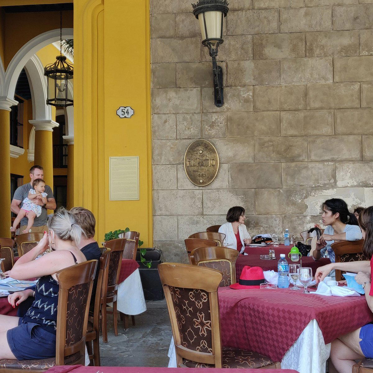 El Patio restaurant in Havana