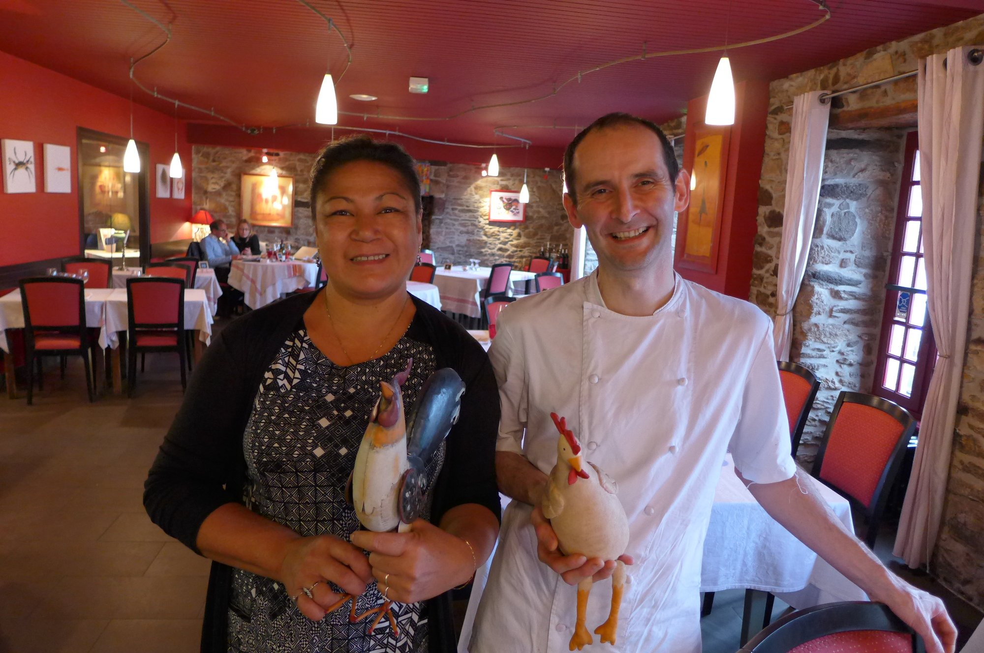 Le Coq en Pâte restaurant in Lesneven, France