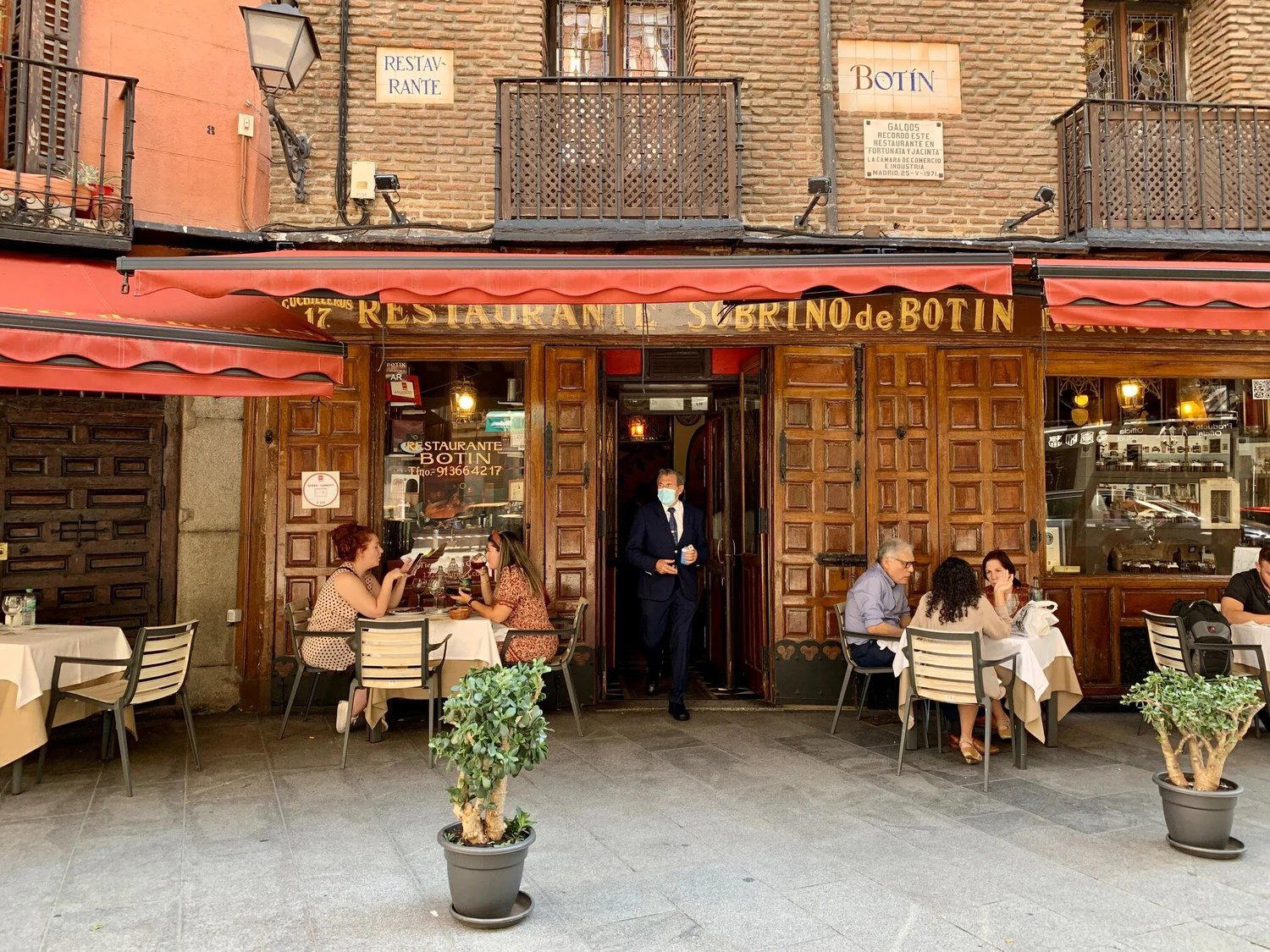 GOAT restaurant in Madrid, Spain