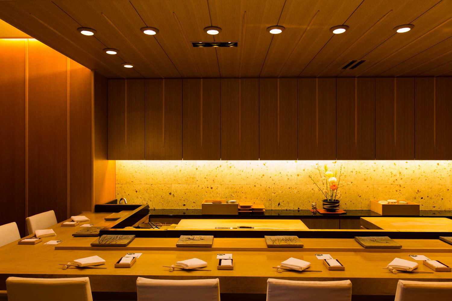 Sushiya restaurant in Tokyo, Japan
