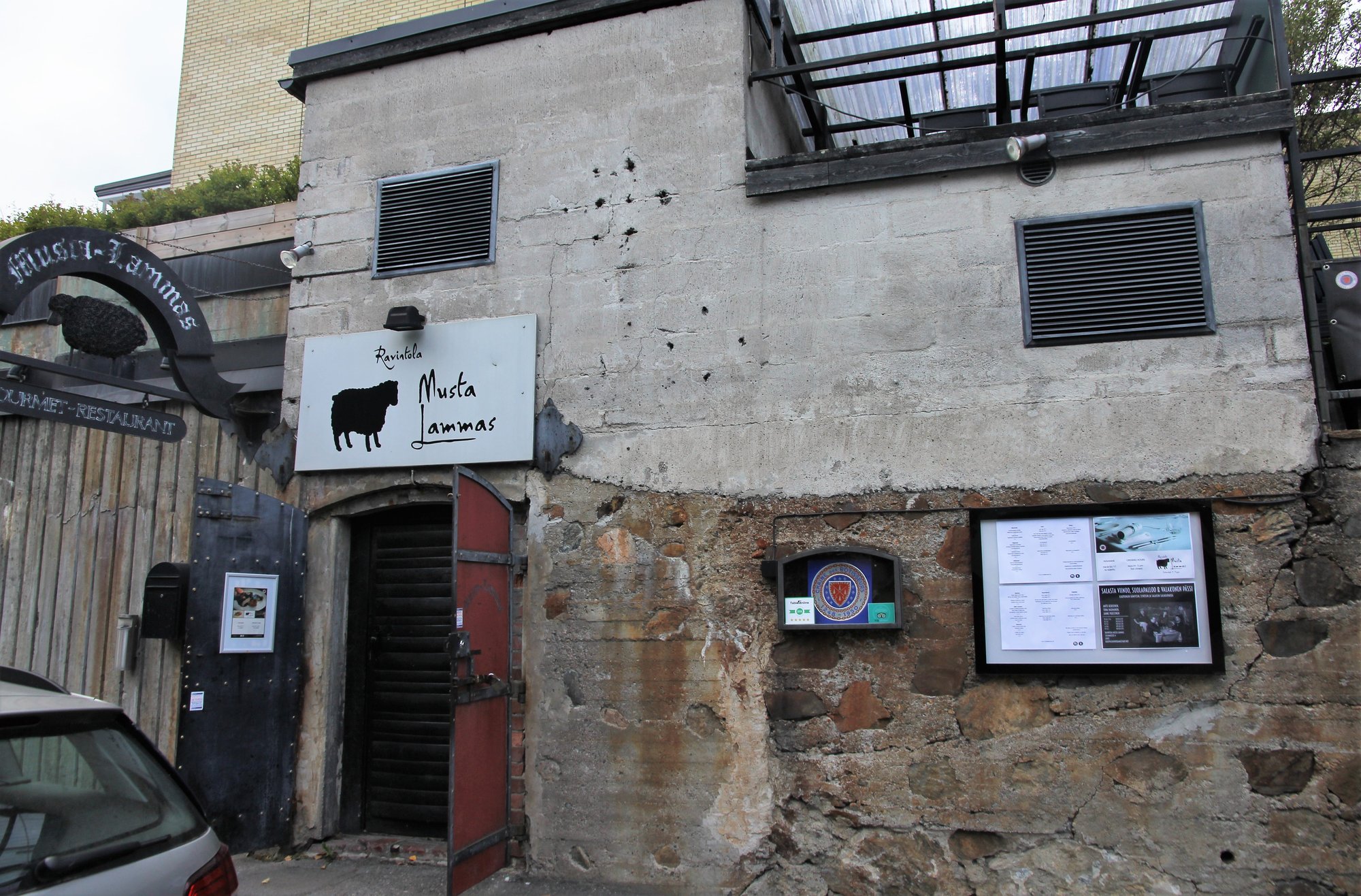 Musta lammas restaurant in Kuopio, Finland